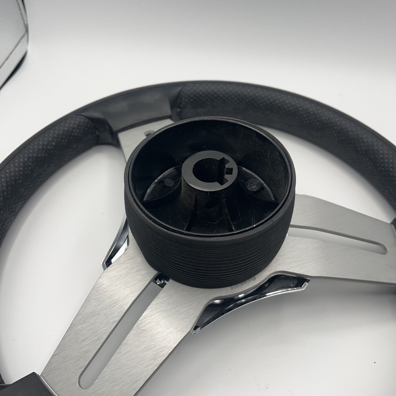 Model 15 Marine Steering Wheel Brushed Aluminum Spokes | Starcraft