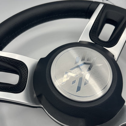 Gussi Italia Black Model 702 Steering Wheel | ATX Cap