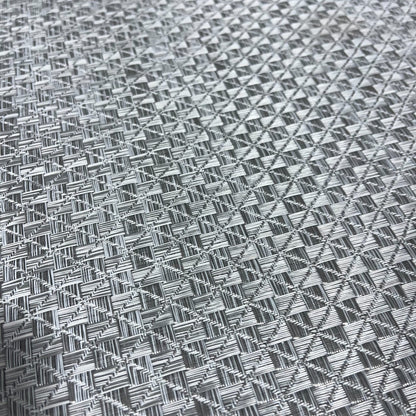 Woven Vinyl Flooring | Ribbon - Silver Lining | 8'6" W | Choose Your Length