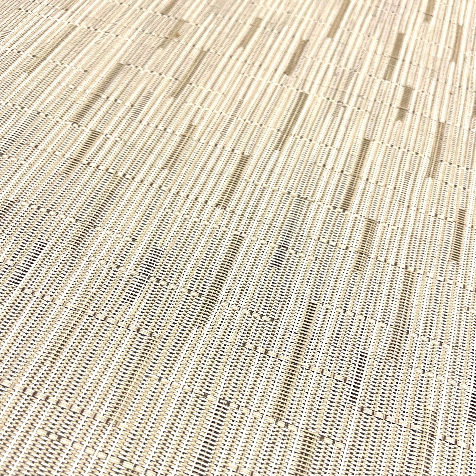 Woven Vinyl Flooring | Bamboo - Oat | 6' Width | Choose Your Length