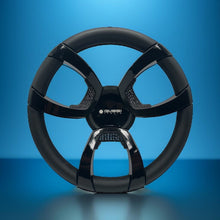 La Corte Boat Steering Wheel Black Gloss Inserts | Gussi Italia Logo