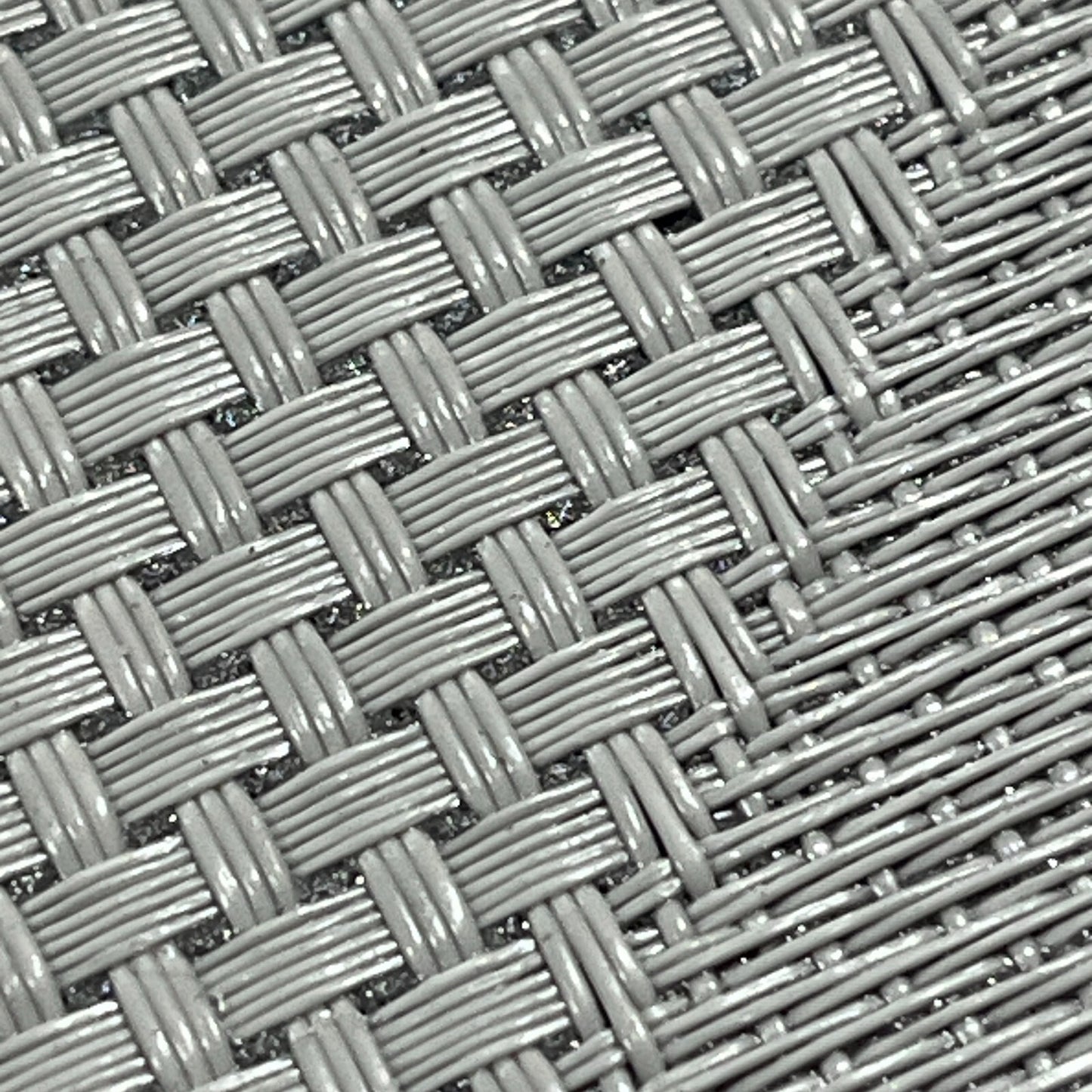 Woven Vinyl Flooring | Lattice - Grey Brook | 4' W | Choose Your Length