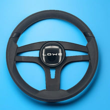 Badia Boat Steering Wheel Brushed Black Aluminum Spokes | Lowe Boats