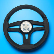 Badia Boat Steering Wheel Brushed Black Aluminum Spokes | Stingray