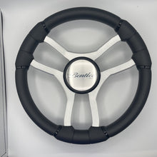 Malera Boat Steering Wheel Brushed Aluminum Spokes | Bentley