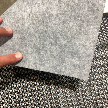 Woven Vinyl Flooring | Urban Weave-Wrought Iron | 8'6" W | Choose Your Length