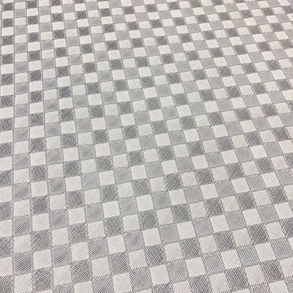 Woven Vinyl Flooring | Checkers - C-80043561 | 7'6" X 14'