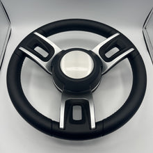 Gussi Italia Black Model 702 Steering Wheel | Plain Brushed