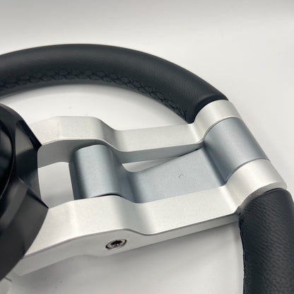 Gussi Italia Marine Steering Wheel Multi Color Gray Aluminum Wheel | Tige