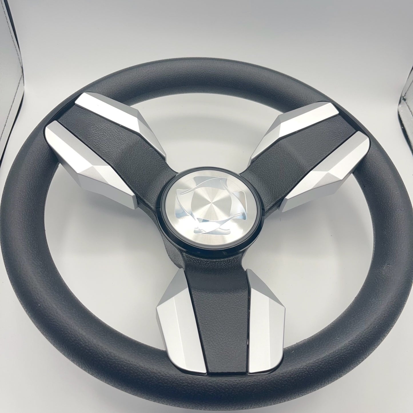 Collina Boat Steering Wheel Brushed Inserts - Keyed ONLY