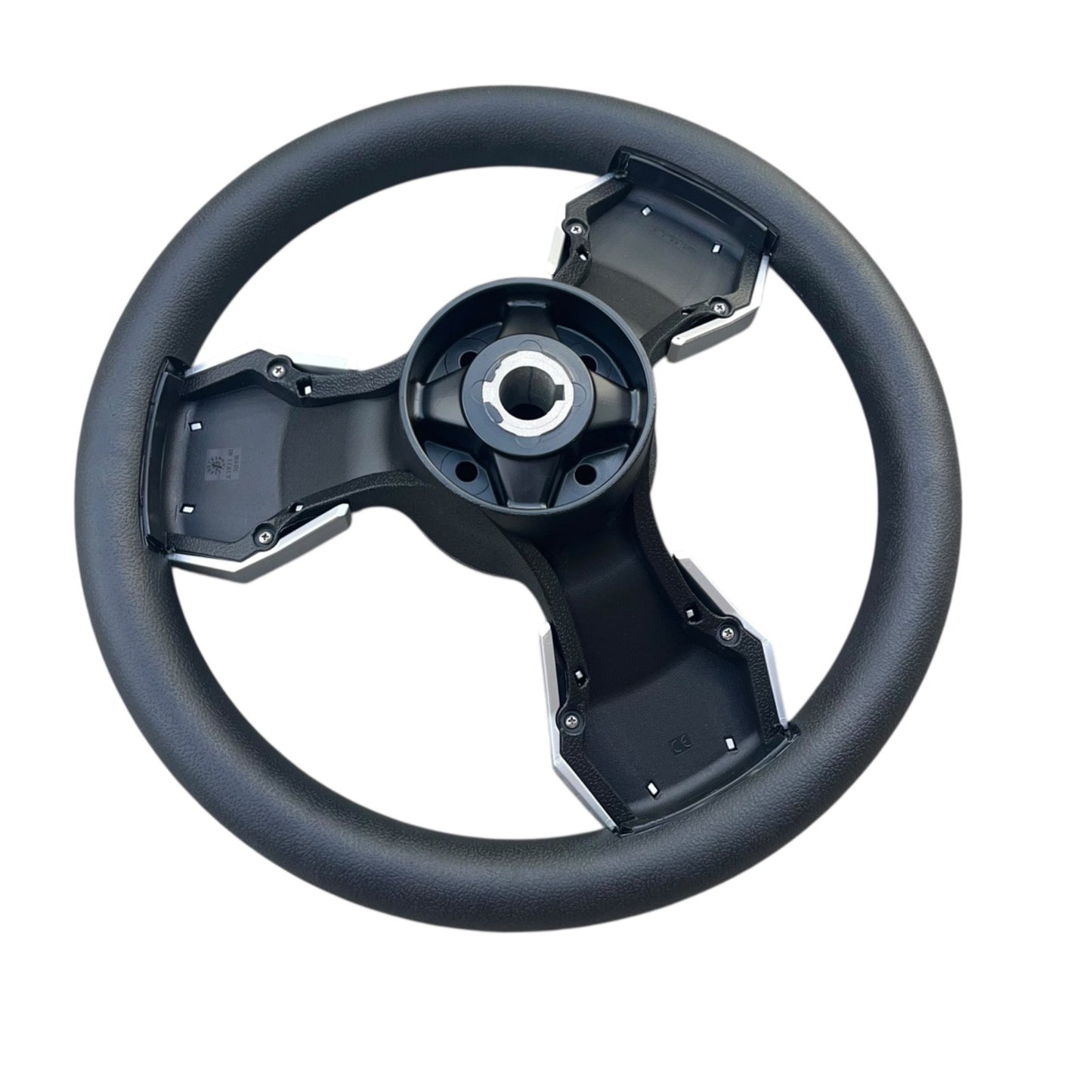 Collina Boat Steering Wheel Brushed Inserts - Keyed ONLY