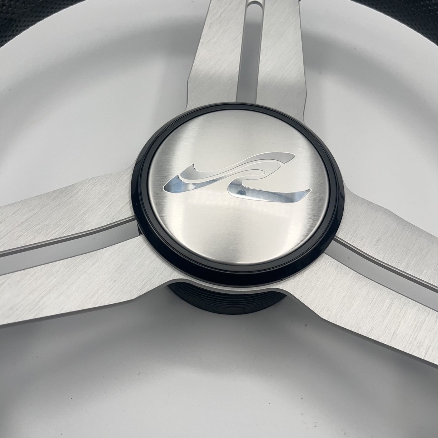 Model 15A Marine Steering Wheel Brushed Alum Spokes | SeaRay Boats