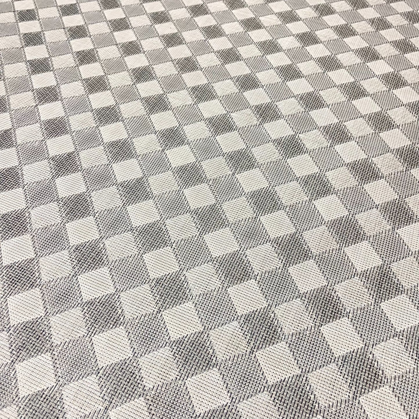 Woven Vinyl Flooring | Checkers - C-80043561 | 7'6" X 14'