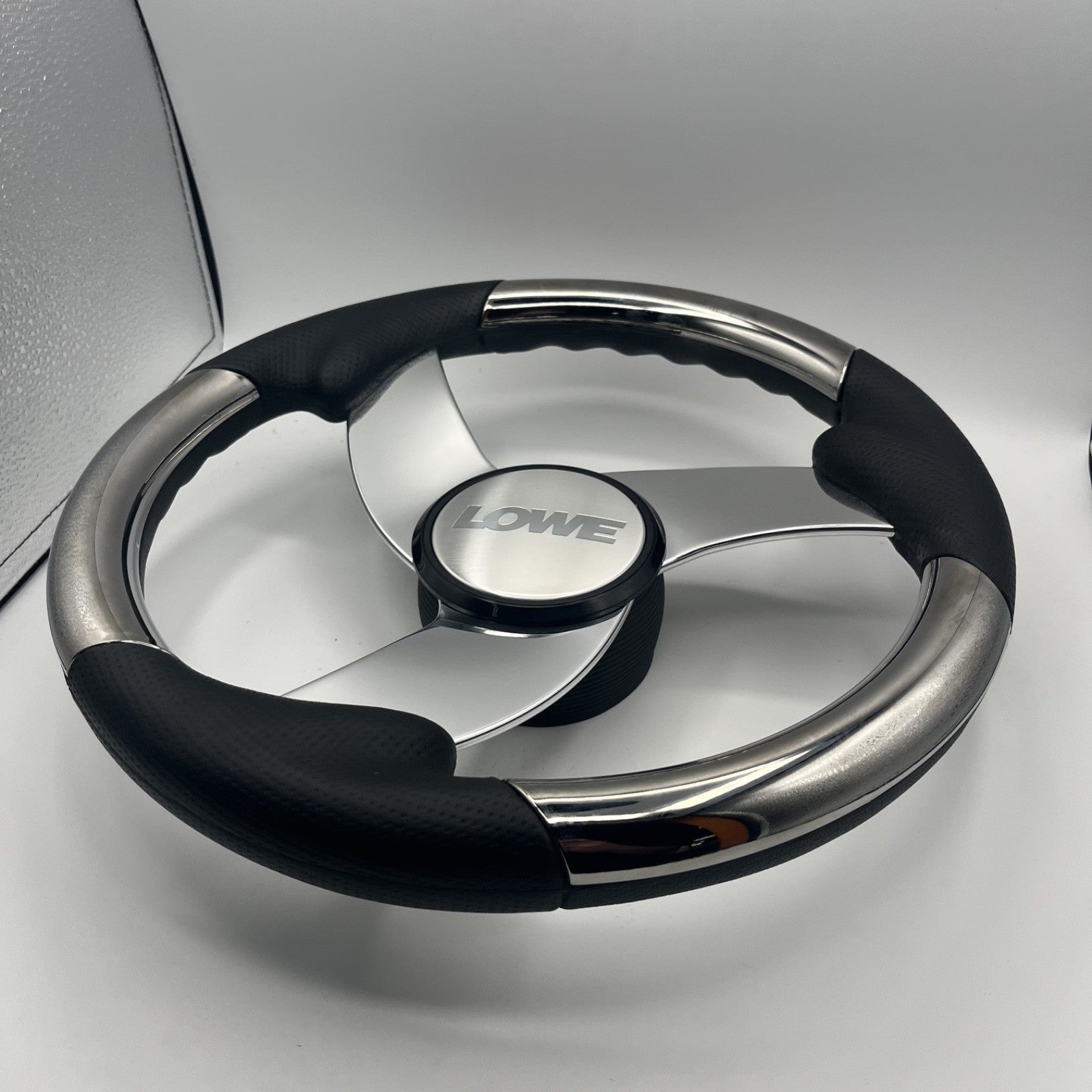 Model M533 Boat Steering Wheel Polished Alum Spoke | Lowe