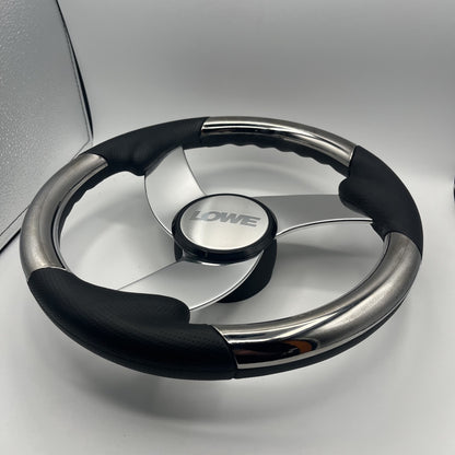 Model M533 Boat Steering Wheel Polished Alum Spoke | Lowe