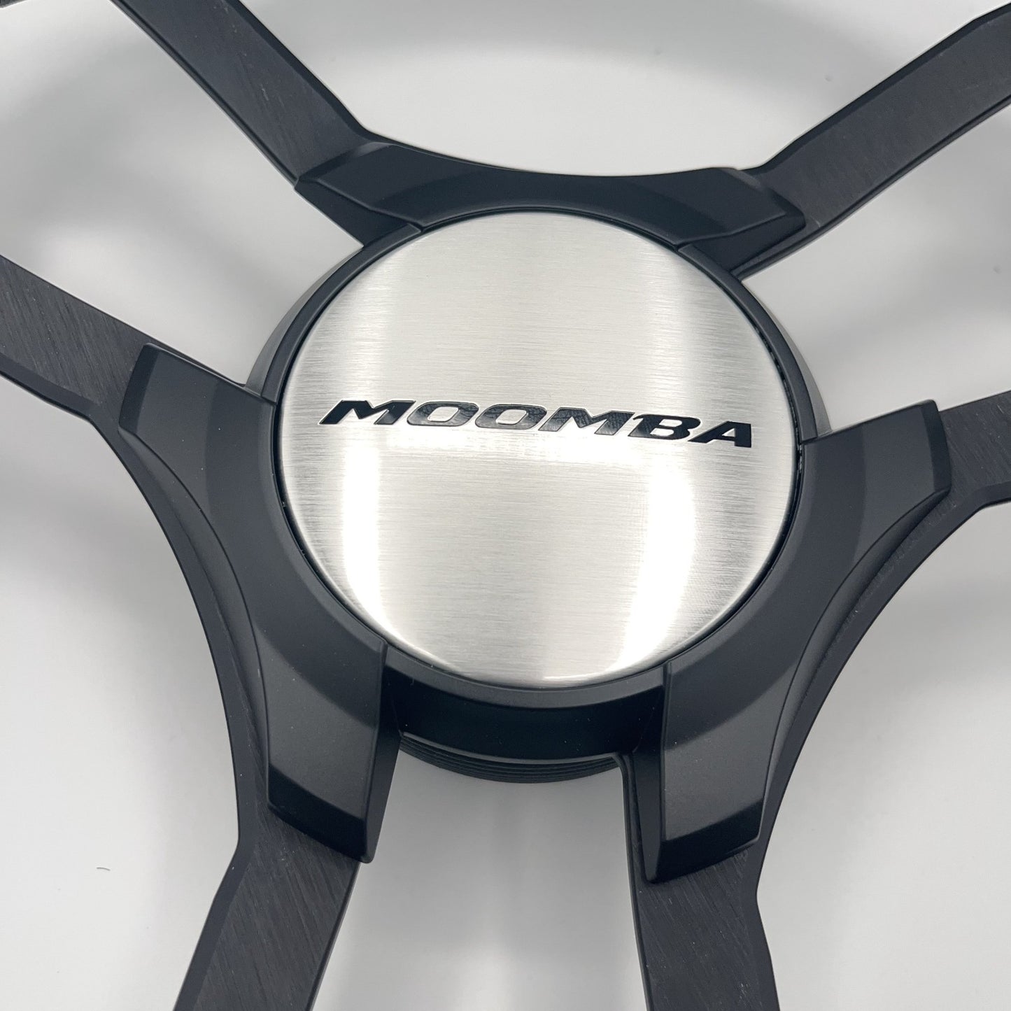Malera Boat Steering Wheel Black Aluminum Spokes | Moomba Boats
