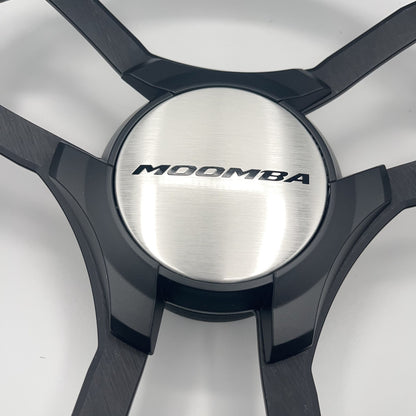 Malera Boat Steering Wheel Black Aluminum Spokes | Moomba Boats