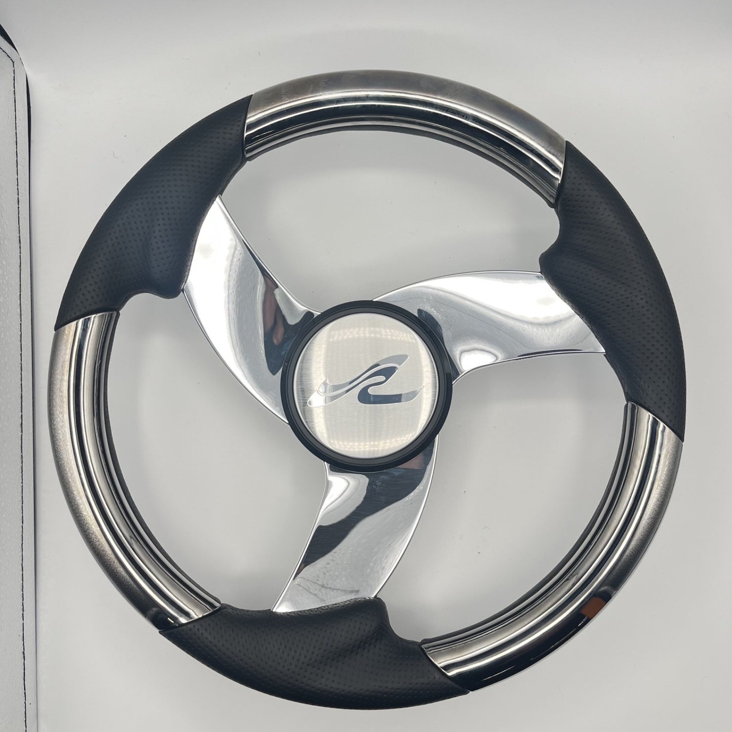 Model M533 Boat Steering Wheel Polished Alum Spoke | Sea Ray