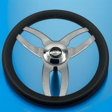 Cabrio Boat Steering Wheel Gray Brushed Alum Spoke | Gussi Italia