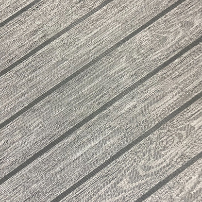 Woven Vinyl Flooring | Woodland Teak - Greysmoke  | 8'6" W | Choose Your Length