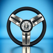 Gussi Italia Marine Steering Wheel Stainless Steel Spokes Soft Touch Rim | Axis