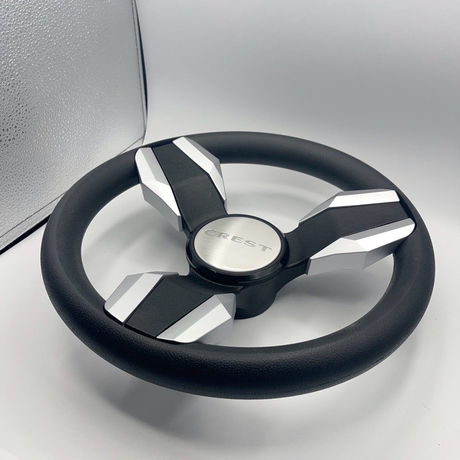 Collina Boat Steering Wheel Brushed Inserts - Keyed ONLY