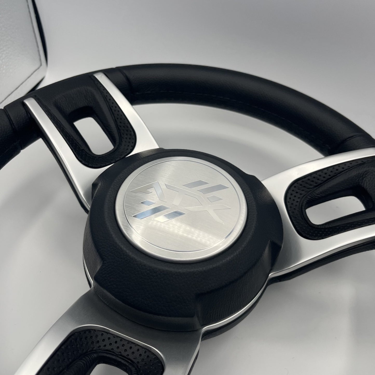 Gussi Italia Black Model 702 Steering Wheel | ATX Cap