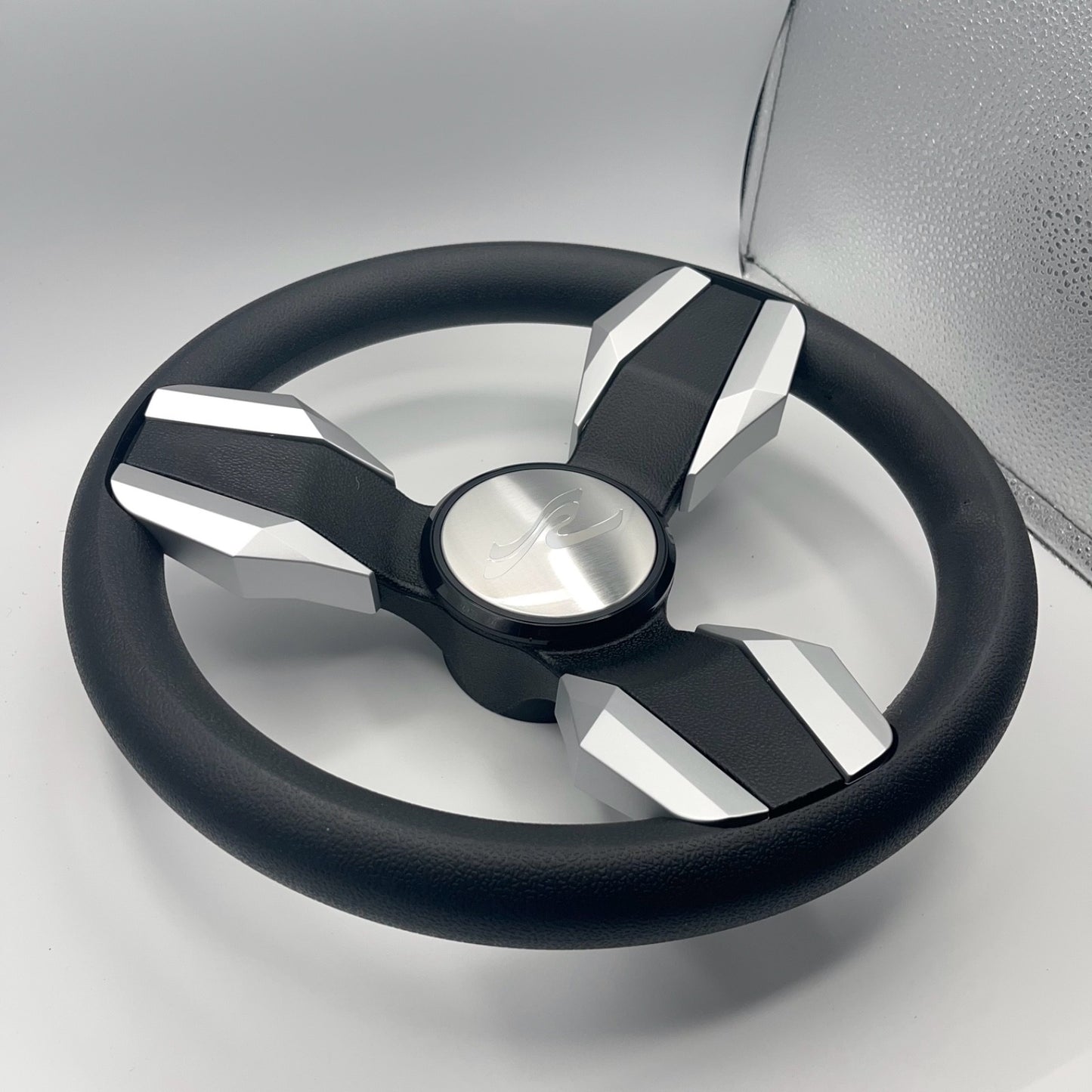 Collina Boat Steering Wheel Brushed Inserts - Keyed ONLY