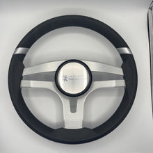 Badia Boat Steering Wheel Brushed Aluminum Spokes | Seastar Solutions