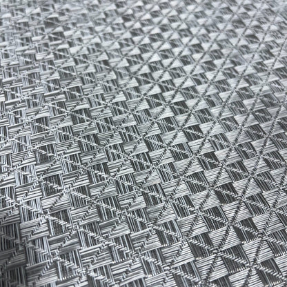 Woven Vinyl Flooring | Ribbon - Silver Lining | 8'6" W | Choose Your Length