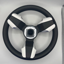 Collina Boat Steering Wheel Brushed Inserts - Keyed ONLY