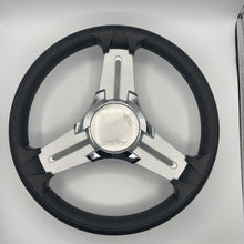 Model 15 Marine Steering Wheel Brushed Aluminum Spokes | SunChaser