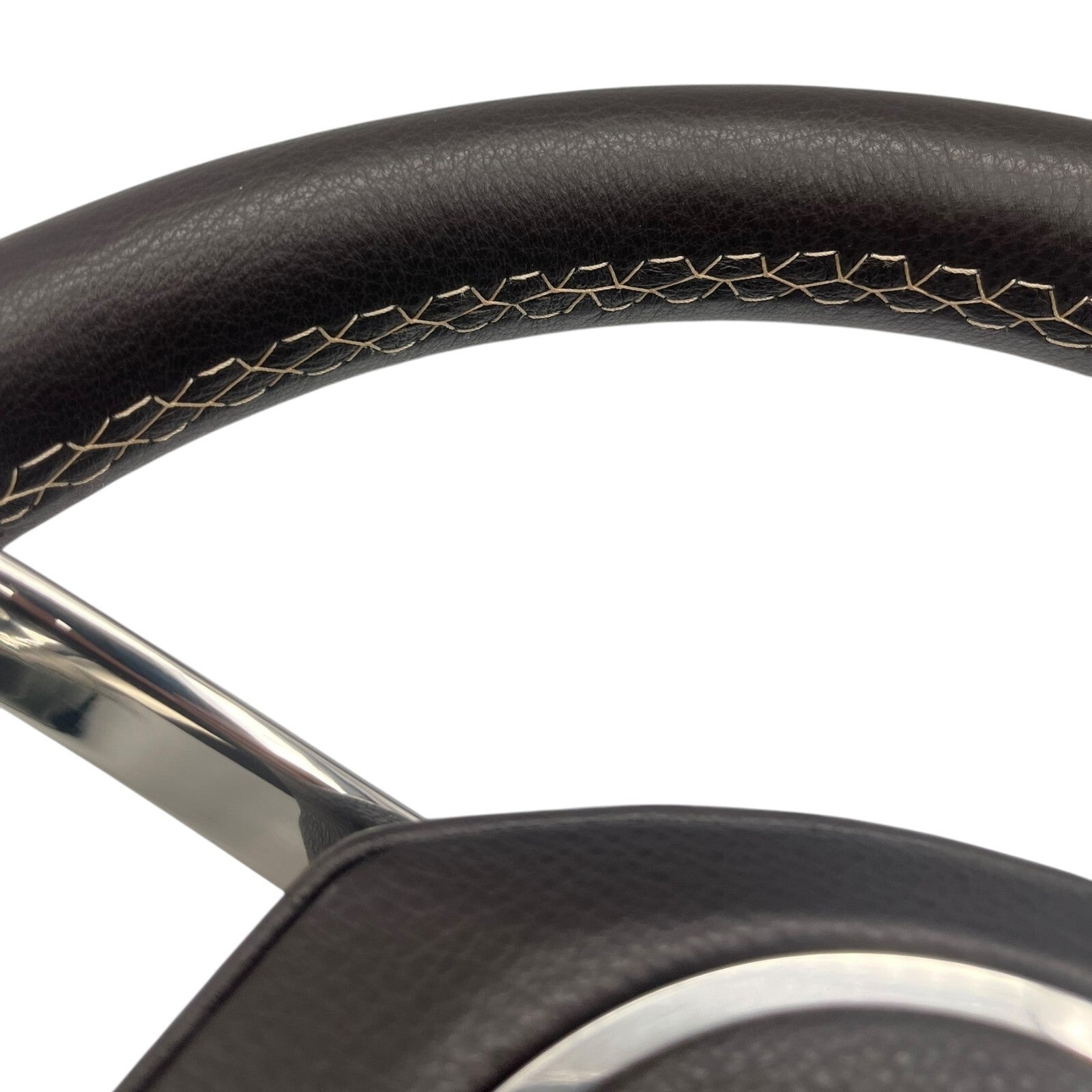 Model 700B Gussi Italia Boat Steering Wheel Polished Stainless Steel Spokes