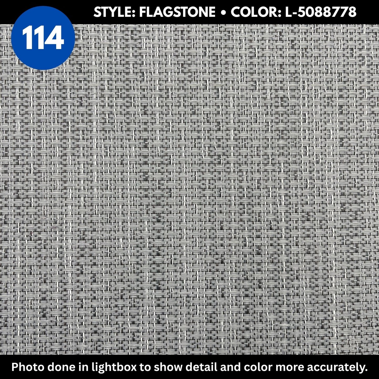 Woven Vinyl Flooring | Flagstone - L-5088778 | 8'6" W I Choose Your Length