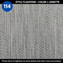 Woven Vinyl Flooring | Flagstone - L-5088778 | 8'6" W I Choose Your Length