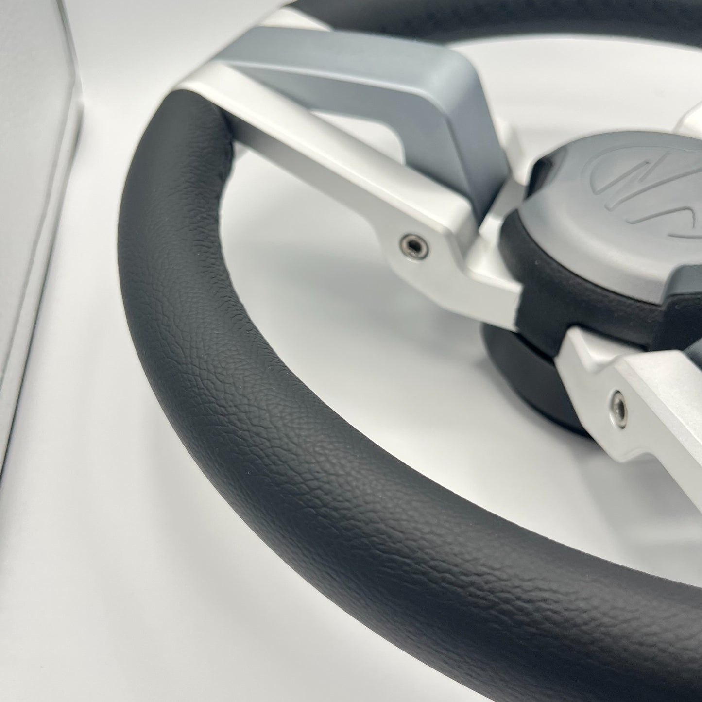 Gussi Italia Marine Steering Wheel Multi Color Gray Aluminum Wheel | Tige