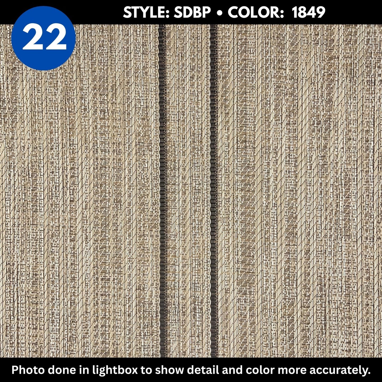 Woven Vinyl Flooring | Double Plank - Honey Oak | 8'6" W | Choose Your Length