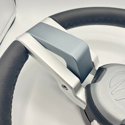Gussi Italia Marine Steering Wheel Multi Color Gray Aluminum Wheel | Tige