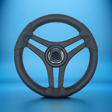 Molinara Marine Steering Wheel Black Brushed Alum Spokes | Lg Black Target
