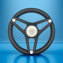 Molino Black w/Soft Touch Urethane Rim Boat Steering Wheel | Gussi