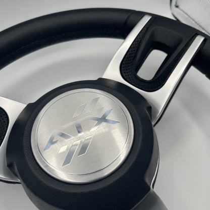 Gussi Italia Black Model 702 Steering Wheel | ATX Cap