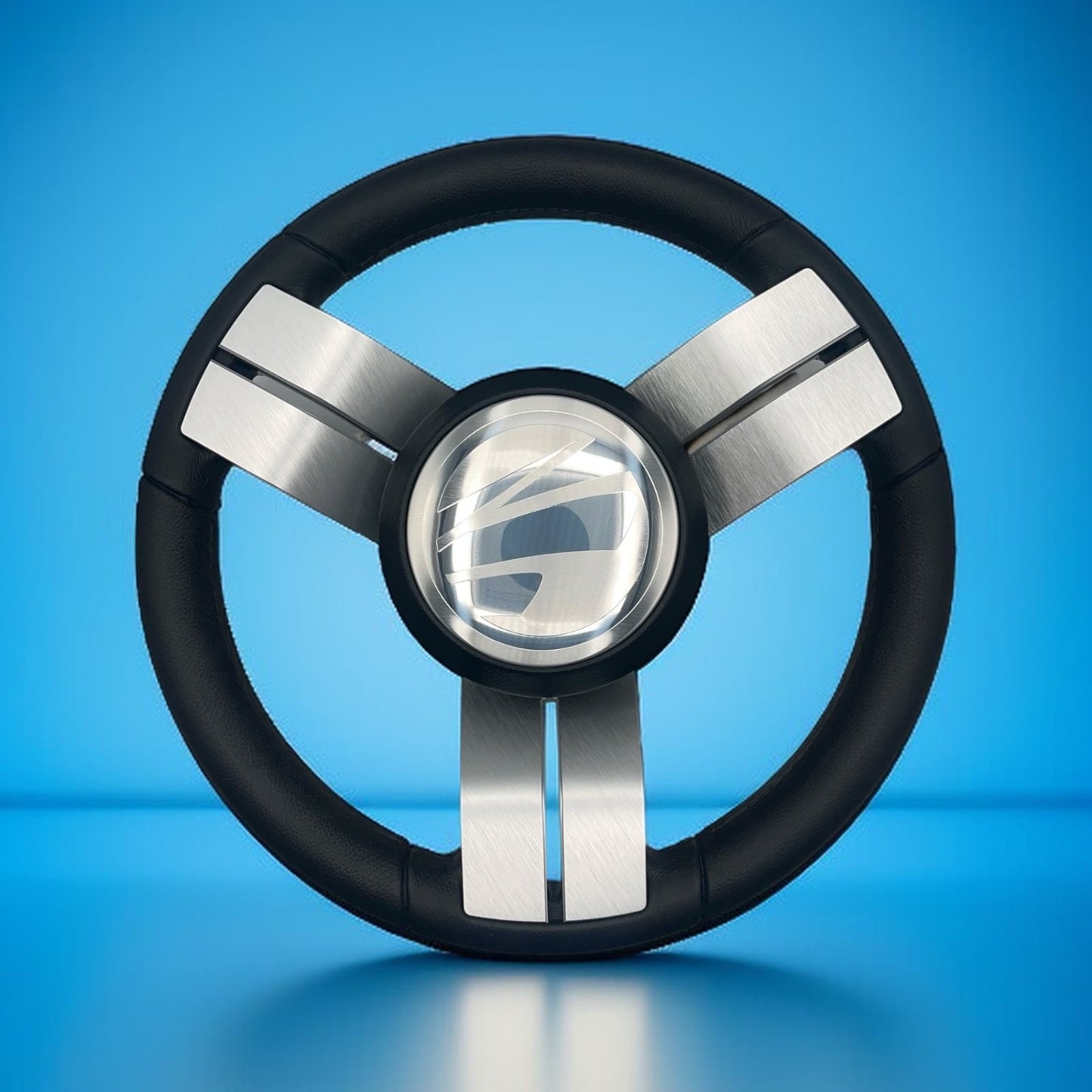 Gussi Italia Marine Steering Wheel Stainless Steel Spoke Soft Touch Rim | Tige
