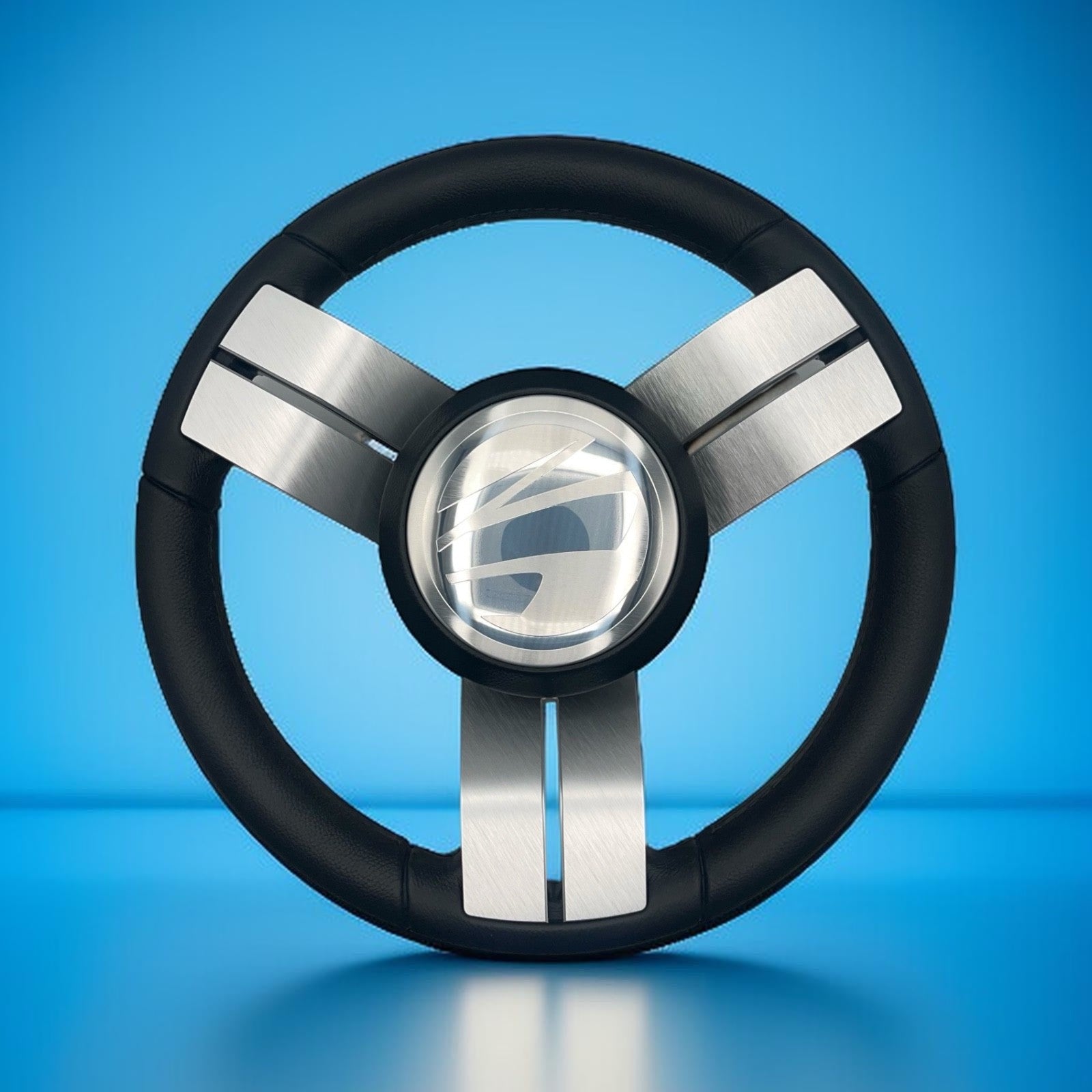 Gussi Italia Marine Steering Wheel Stainless Steel Spoke Soft Touch Rim | Tige