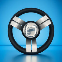 Gussi Italia Marine Steering Wheel Stainless Steel Spoke Soft Touch Rim | Tige