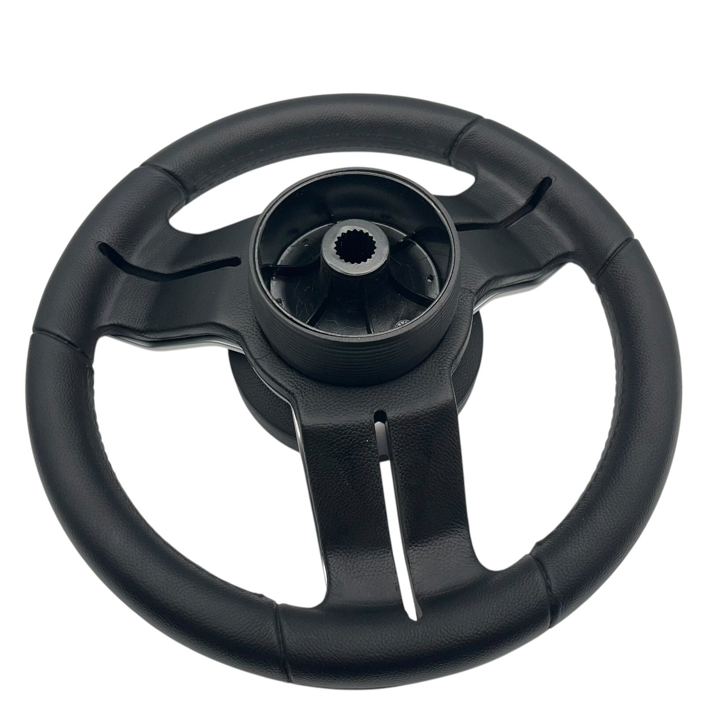 Gussi Italia Marine Steering Wheel Stainless Steel Spoke Soft Touch Rim | ATX