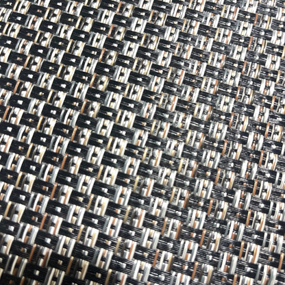 Woven Vinyl Flooring | Urban Weave-Wrought Iron | 8'6" W | Choose Your Length