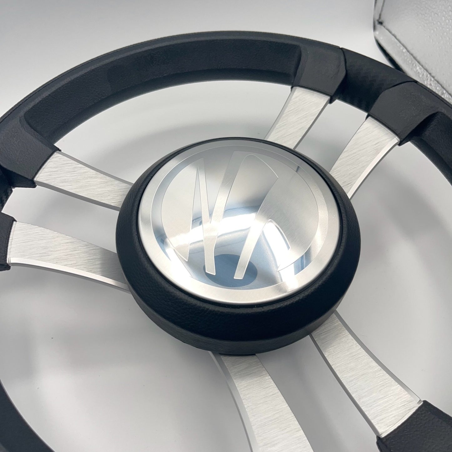 Benaco Boat Steering Wheel Brushed Aluminum Spokes | Tige Boats