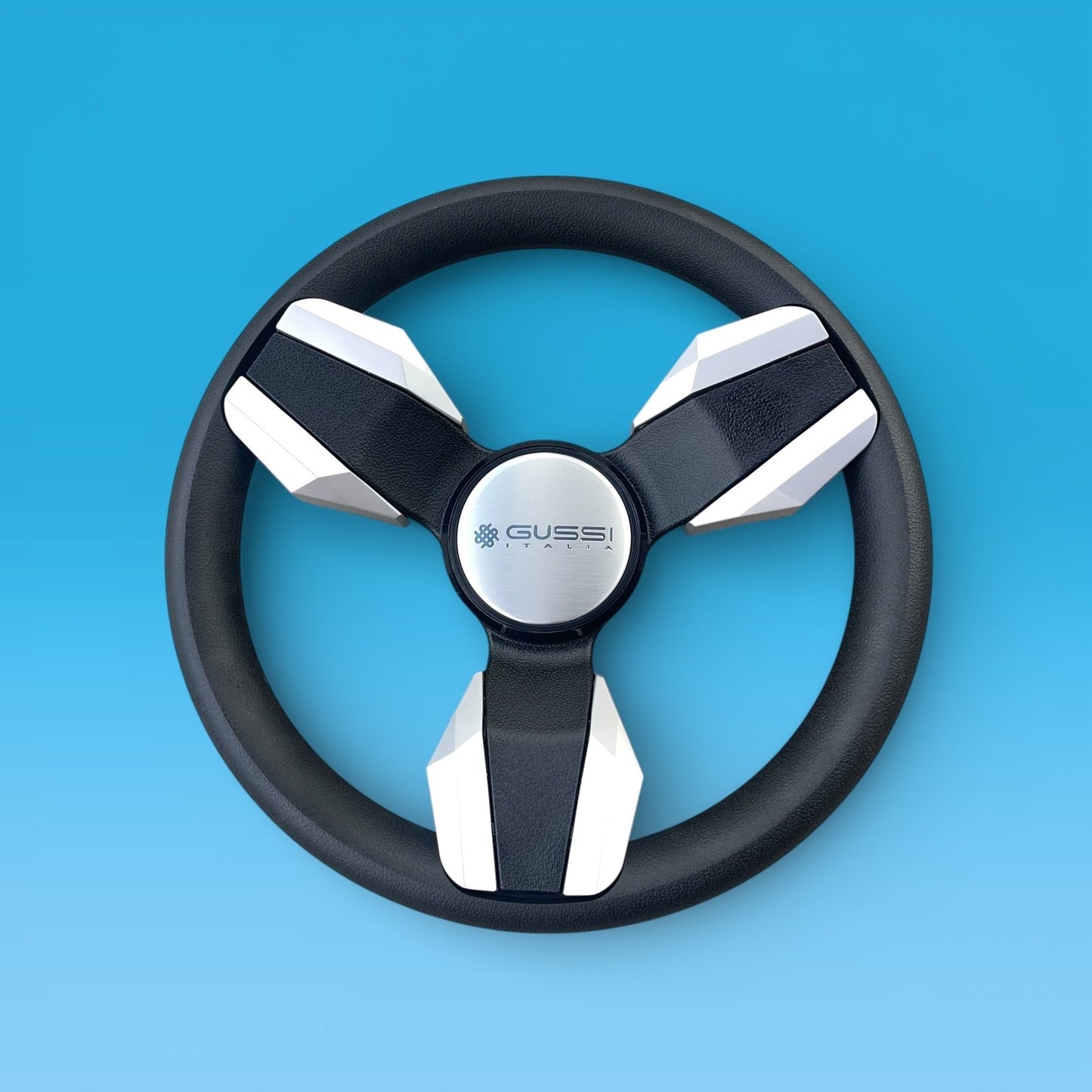 Collina Boat Steering Wheel Brushed Inserts - Keyed ONLY