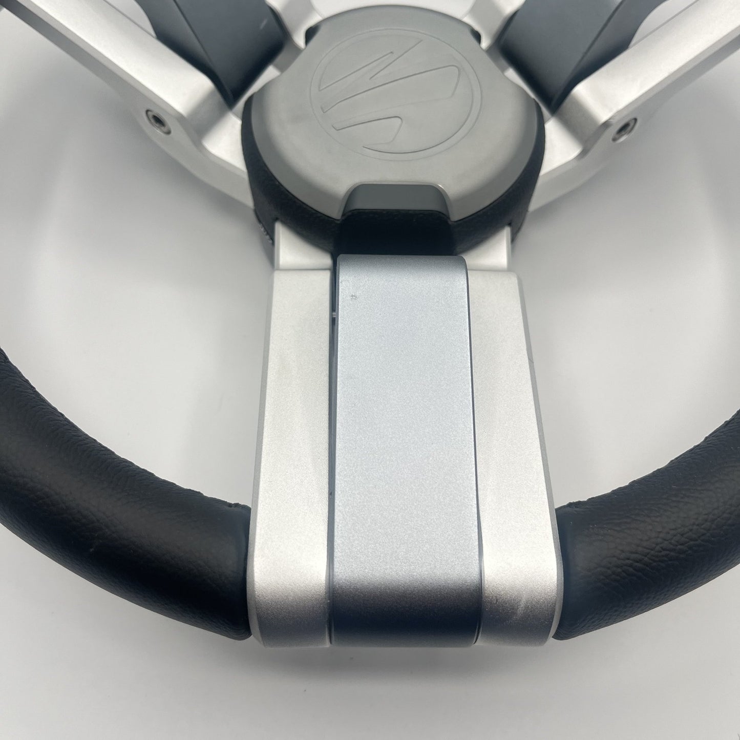 Gussi Italia Marine Steering Wheel Multi Color Gray Aluminum Wheel | Tige