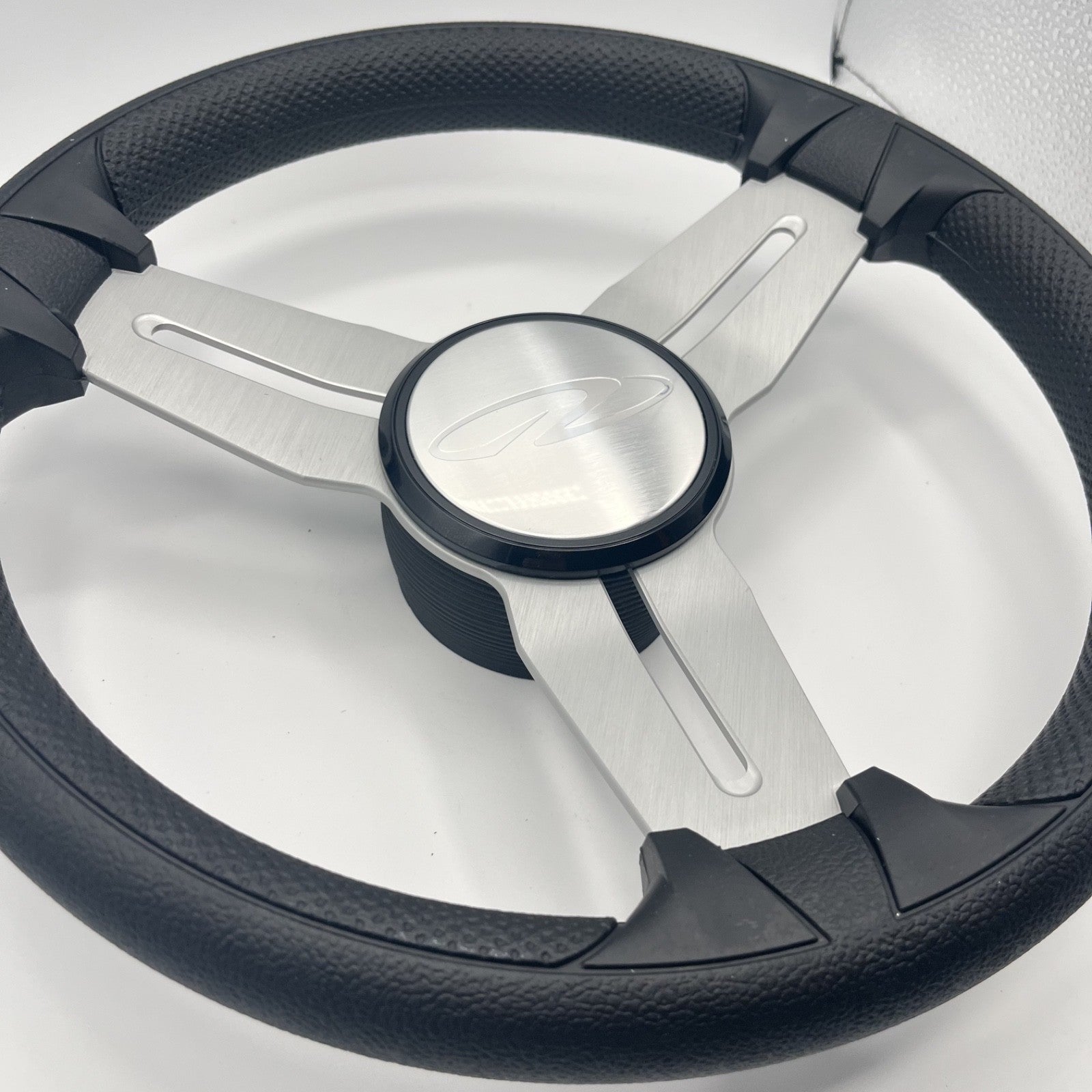 Model 15 Marine Steering Wheel Brush Alum Spokes | Regal Boats Logo